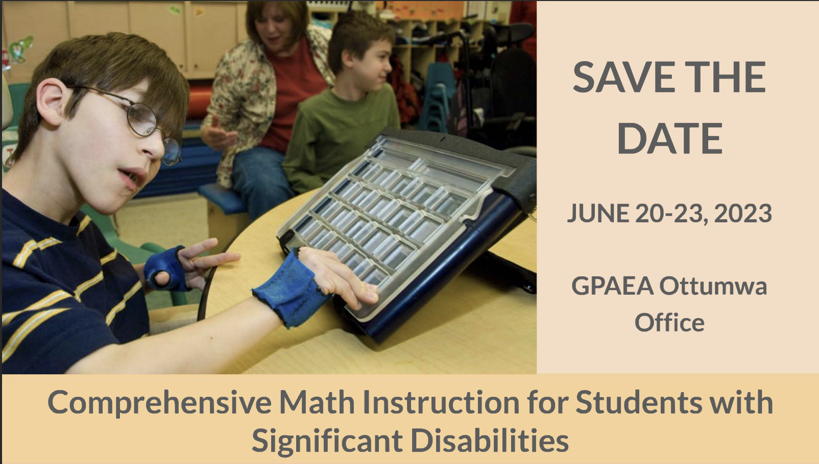 Comprehensive Math Instruction for Students with Significant Disabilities