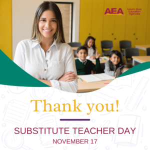 Nov 17 Substitute Teacher Day